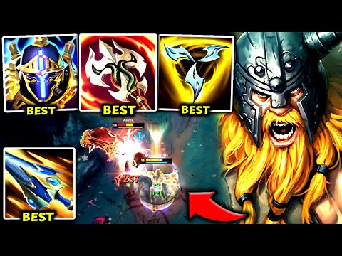OLAF TOP IS PERFECT TO 100% ERASE EVERYONE (AND CARRY 1V5👌) - 2025 Olaf TOP Gameplay Guide