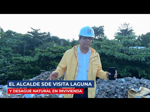 Laguna y desagüe natural en Invivienda - Plan primeros 100 días #sde #tormentaberyl