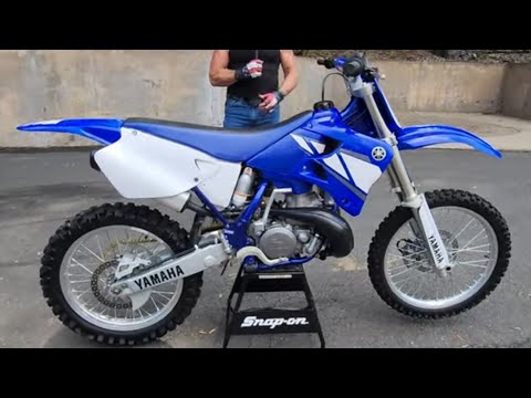 NEW 2001 YAMAHA YZ250 2 STROKE a Museum Quality Survivor!