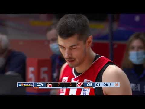 AdmiralBet ABA League 2021/22, Round 10 match: Crvena zvezda mts - Cibona (6.12.2021)