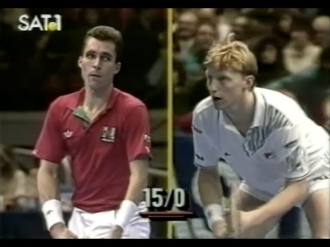 Boris Becker vs Ivan Lendl（1988 Masters）