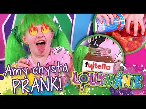 Amy chystá prank na holky...chudák dort😥😂 │ LOLLYMÁNIE