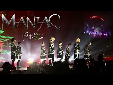 STRAY KIDS 2ND WORLD TOUR - MANILA | INTRO: MANIAC