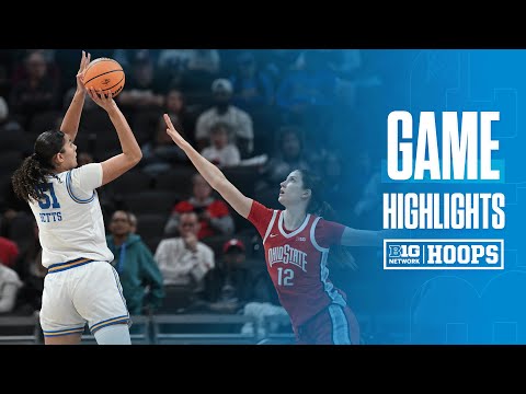 Ohio State vs. UCLA | Highlights | 2025 Big Ten Women's Basketball Tournament | 3/8/2025