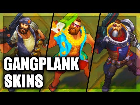 All Gangplank Skins Spotlight (League of Legends)