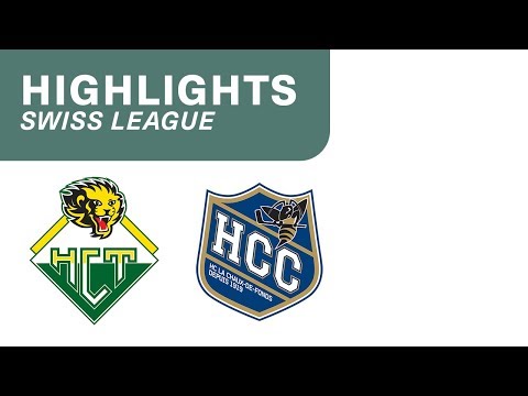 HC Thurgau vs. HC La Chaux-de-Fonds 1:4 - HIGHLIGHTS Swiss League