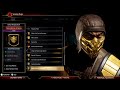Scorpion Gear And Skins Showcase January 2021 Update Mortal Kombat 11 Ultimate