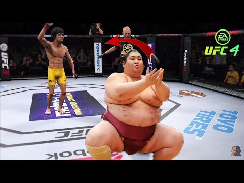 Bruce Lee vs BIG Loli Pop  ( EA Sports UFC 4 ) wwe mma