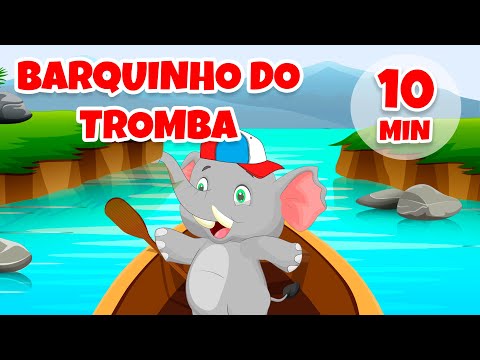 Barquinho do Tromba - Giramille 10 min | Desenho Animado Musical