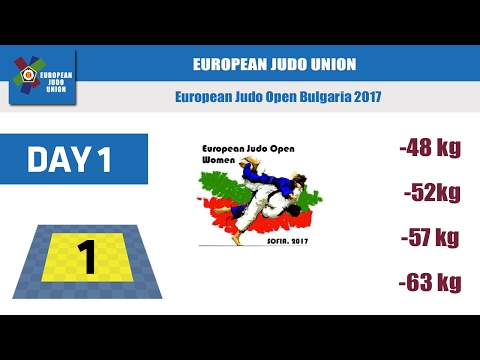 European Judo Open Women - Sofia, BUL 2017 - Day1 - Mat 1