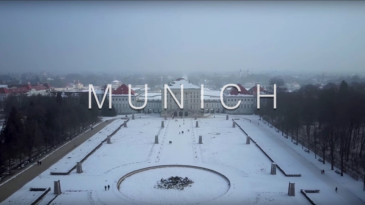 Winter in Munich - Drone Video