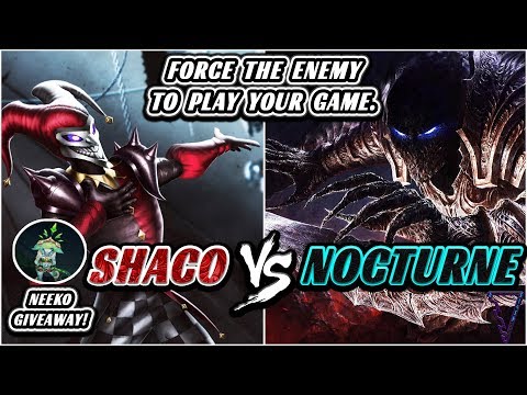 Carry The Game With Presence & Map Control (Nocturne vs Shaco)