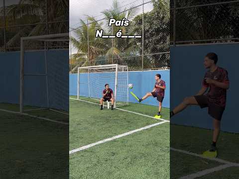 Cada GOL é uma LETRA do PAÍS 😱 #shorts