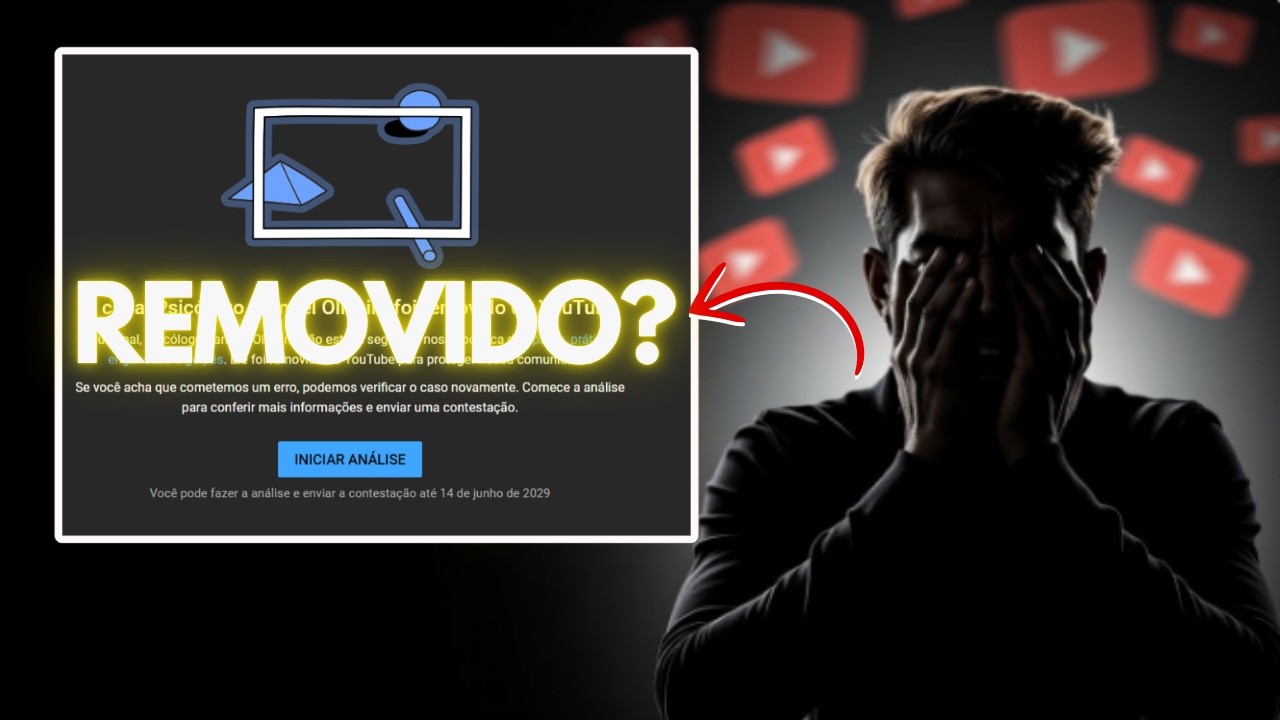 Como Recuperar Canal removido do Youtube - O Guia definitivo.