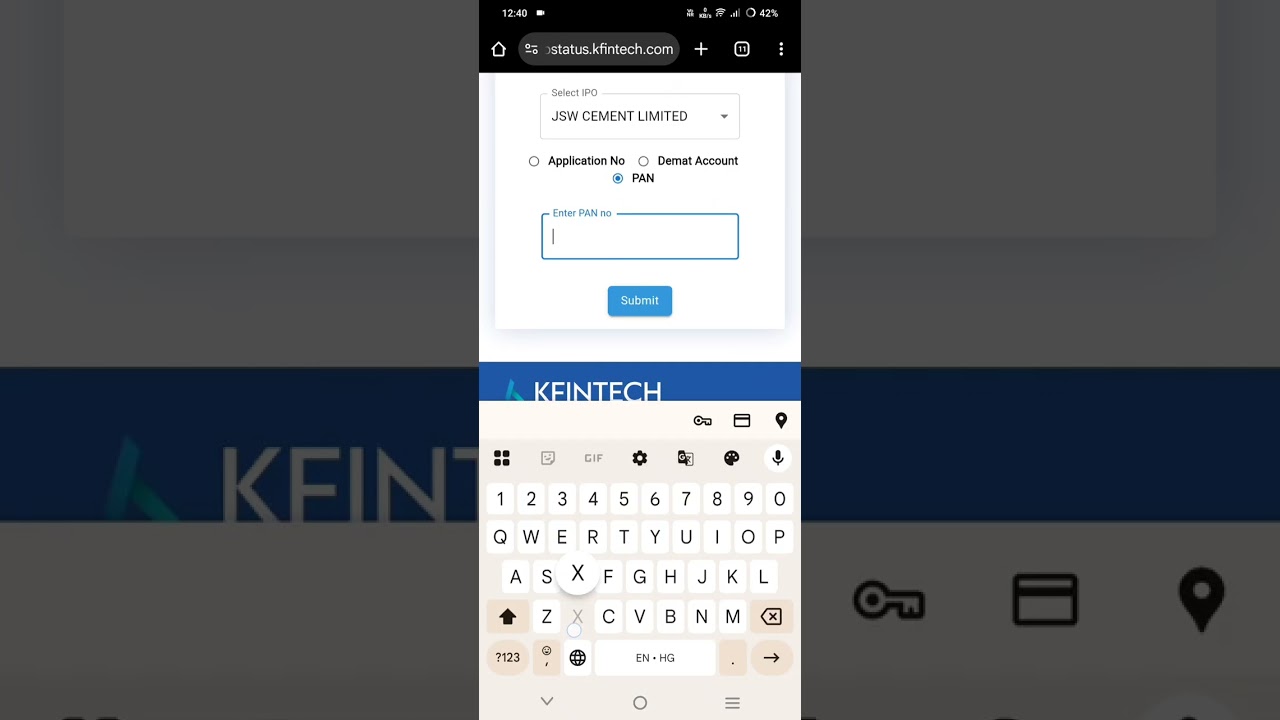 JSW CEMENT IPO ALLOTMENT HOW TO CHECK ✅✅