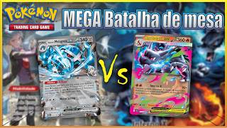 Metagross ex vs Mega Charizard x - Mega batalha de mesa