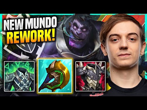 CAPS TRIES NEW MUNDO REWORK MID GAMEPLAY! - G2 Caps Plays Dr Mundo MID vs Lee Sin! |