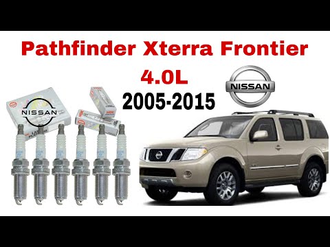 COMO CAMBIAR BUJÍAS NISSAN PATHFINDER-XTERRA-FRONTIER 4.0L V6 2005-2015