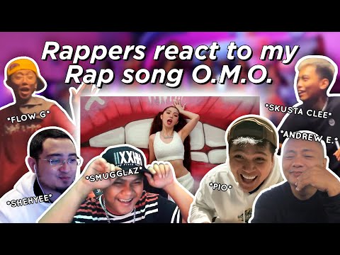 RAPPERS REACT TO MY RAP SONG ft. Skusta Clee, Smugglaz, Flow G, Shehyee, Pio and Andrew E.