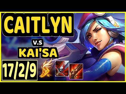 JAVAAA (CAITLYN) vs KAI'SA - QUADRAKILL 17/2/9 KDA BOTTOM ADC GAMEPLAY - EUW Ranked GRANDMASTER