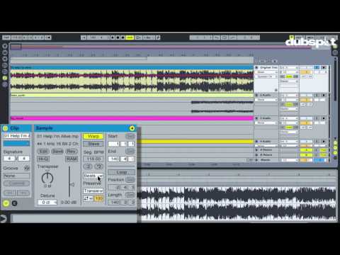 Dubspot Ableton Live Tutorial - How to Warp for Remixing w/ Laura Escudé