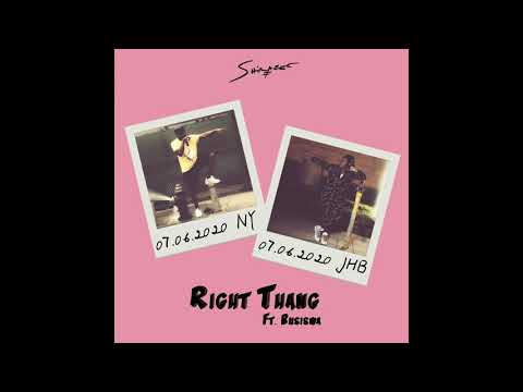 SHIRAZEE - RIGHT THANG (feat. Busiswa) Official Audio