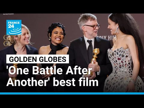 'One Battle After Another' and 'Hamnet' win top Golden Globe awards • FRANCE 24 English