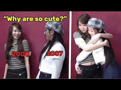 LE SSERAFIM CHAEWON can’t stop adoring ILLIT WONHEE for her cuteness