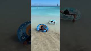 ハワイ1ヶ月ステイ、子連れで行きやすいワイキキビーチ⛱ #shorts #waikiki #beachlife   #hawaiilife #vlog #beachlife