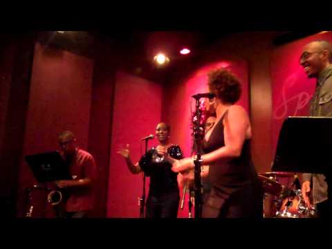 Lynne Fiddmont peforms All I Do Live at Spaghettinis