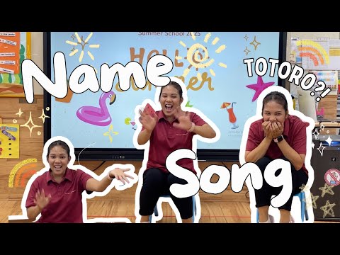 Name Song | What's Your Name Song for Kids | English Teacher in Japan