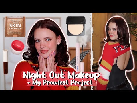 GRWM for a Hockey Game (+ I Knit My Own Top!!) | Julia Adams