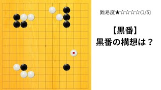 【13路】囲碁クエスト七段の実況｜黒番の構想は？