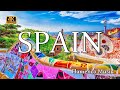 Spain Flying Over Spain Flamenco Music With Beautiful Spanish Sceneries Barcelona Valencia