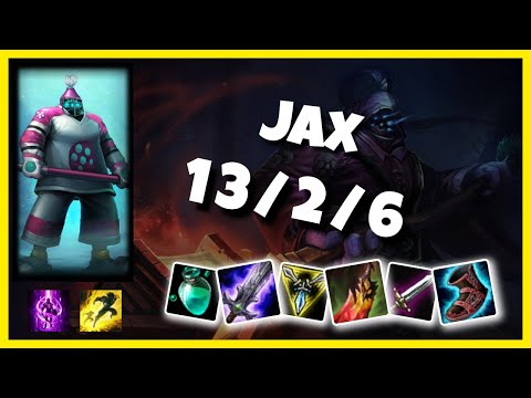 KOREAN Challenger Jax TOP (13/2/6) vs CAMILLE Gameplay Replay - Patch 10.18