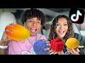 TRYING VIRAL FRUIT PASTRIES MUKBANG