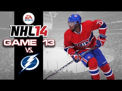 Let's Play NHL 14 - Game 13 vs Tampa Bay Lightning - Heartbreaker
