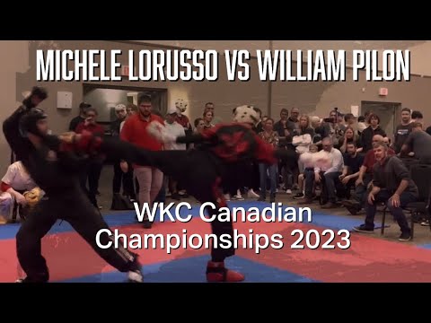 Michele Lorusso VS William Pilon - WKC Canadian Championships 2023