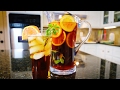 Iced Tea with Orange & Mint
