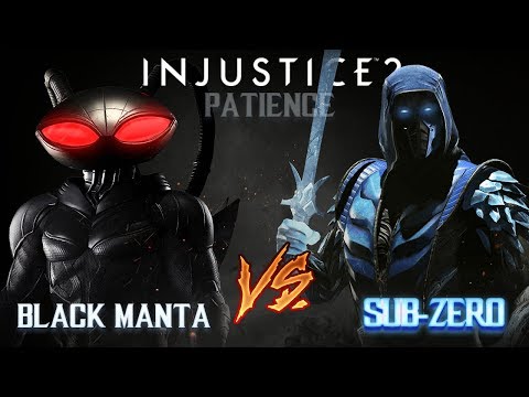Injustice 2: CHERNYVOLK (Black Manta) Vs DJON6 (Sub-Zero) - Online Ranked