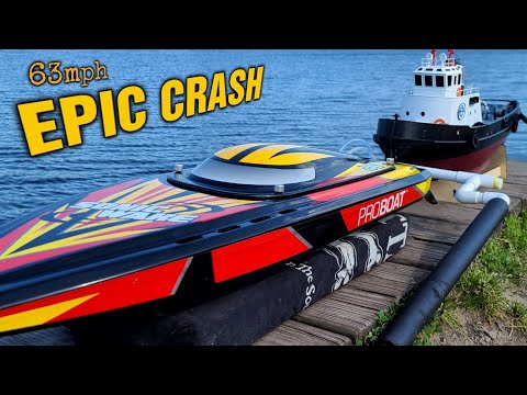 Prop Testing Sonicwake V2 All Stock New Pb - Rc Boat Build Of The Week