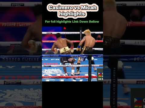 John Riel Casimero vs Duke Micah highlights #fight #combatsports #boxing
