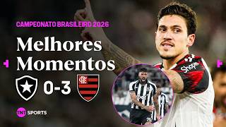 BARBOZA É EXPULSO, E FLAMENGO ATROPELA O BOTAFOGO NO NILTON SANTOS I BOTAFOGO 0 X 3 FLAMENGO