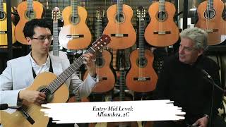 Video thumbnail for Alhambra 2C: Entry-mid Range Classical Guitars - Daniel Nistico Guitar Range Review by Guitars Online
