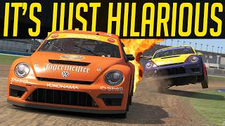 iRacing Rallycross is Hilarious