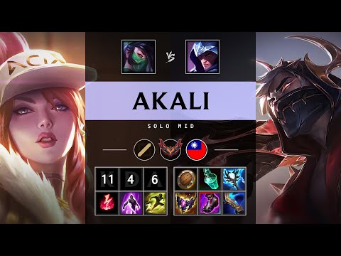 Akali Mid vs Talon - TW Grandmaster Patch 25.15
