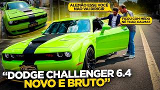 Is the German guy from the Caravan going to buy the Dodge? I didn't let him drive this time...