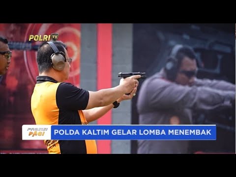 POLDA KALTIM GELAR LOMBA MENEMBAK