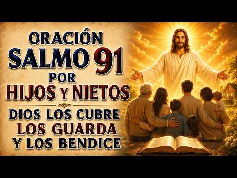 SALMO 91 ORACIÓN PARA HIJOS Y GRANDHIJOS | DIOS COVERS THEM, KEEPS THEM, Y BLESSES THEM
