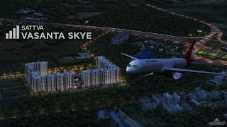 Sattva Vasanta Skye _ HIGH RENDERPOINT || 3D Airport #bangalore  #3danimation #3darchitecture